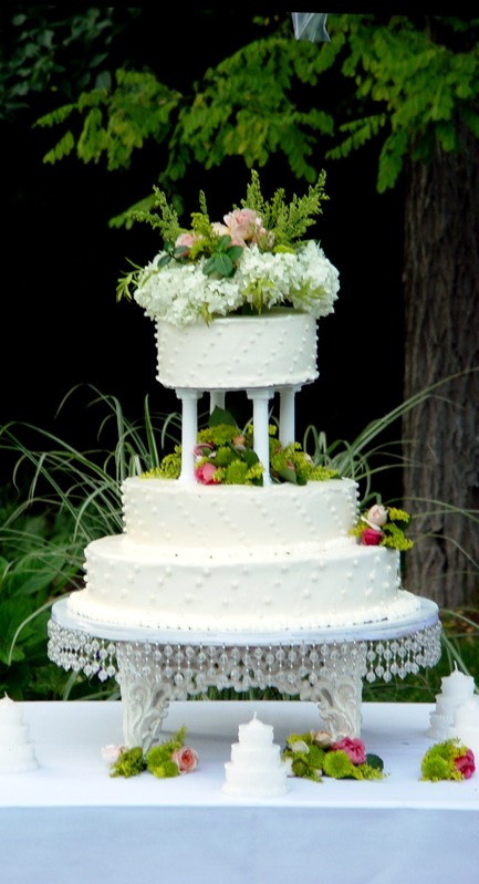 Chocolate cake with frosting